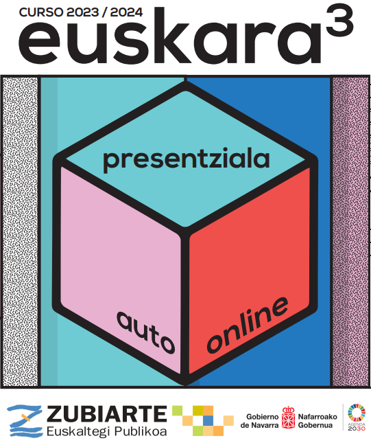 El Departamento de Educación abre el próximo lunes el periodo de matrícula para la enseñanza de euskera de personas adultas en el Euskaltegi Público Zubiarte